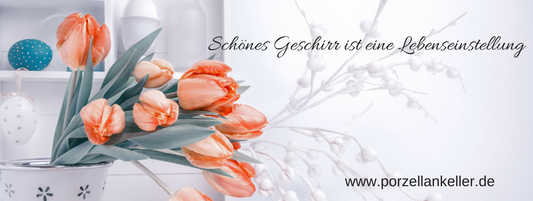 Schönes Geschirr ist eine Lebenseinstellung