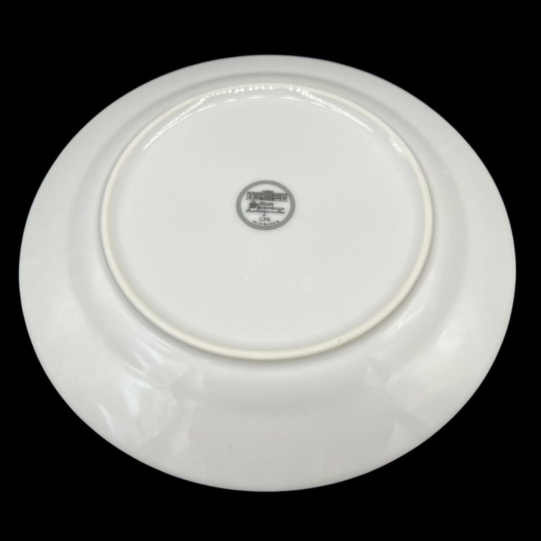 Schloss Schönbrunn Qualitätsporzellan : Kuchenteller / Frühstücksteller - Ostergeschirr