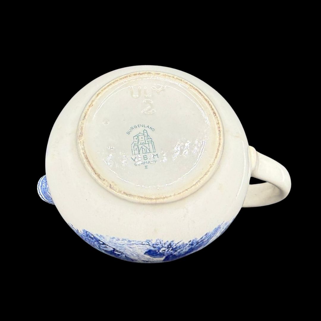Villeroy & Boch Burgenland blau: Milchkännchen (seltene Form)
