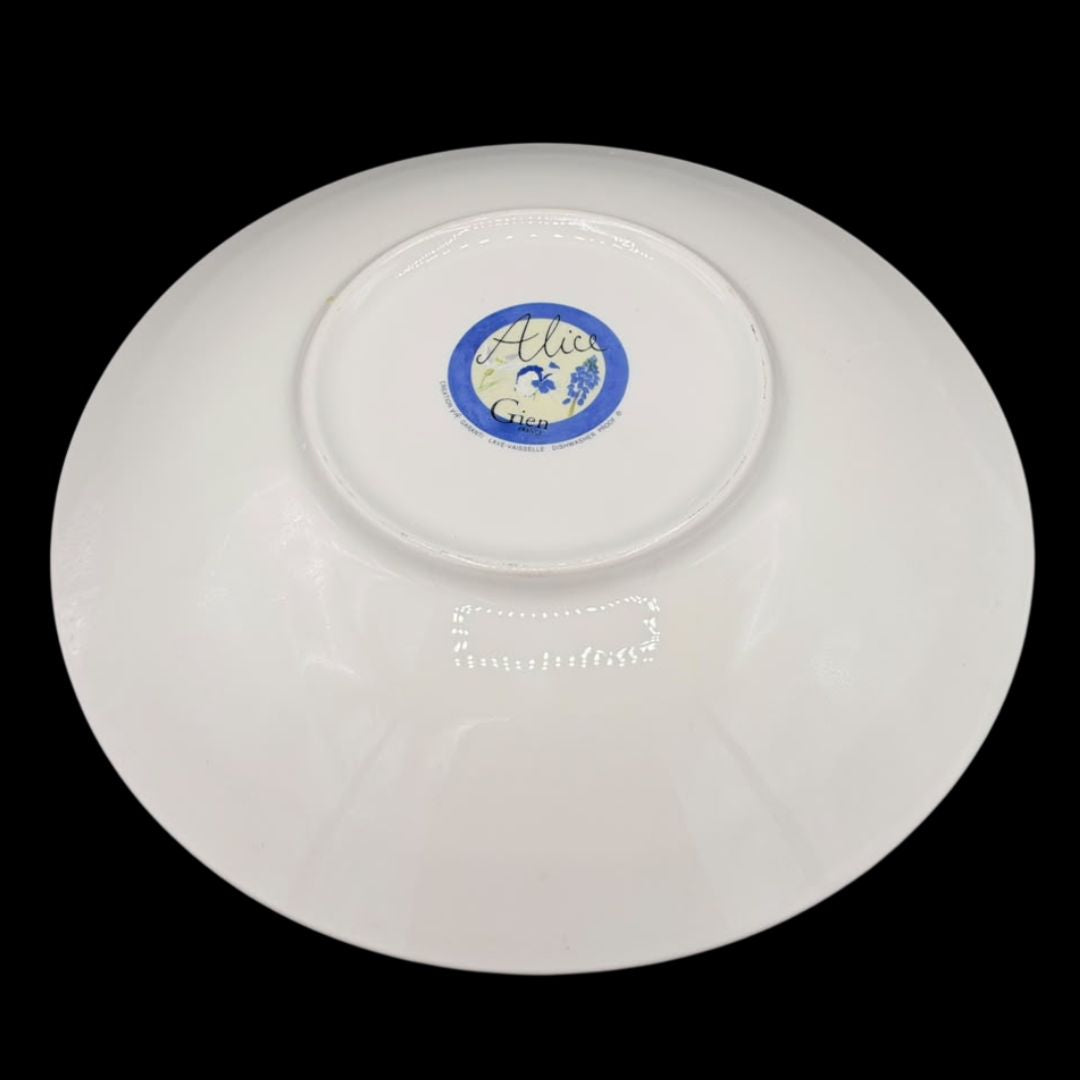 Gien France Alice: Servierschale / Servierteller - ca 30,5 cm