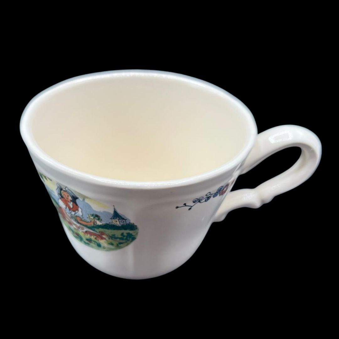 Sarreguemines Obernai France: Kaffeetasse / Tasse (Kirchturm)