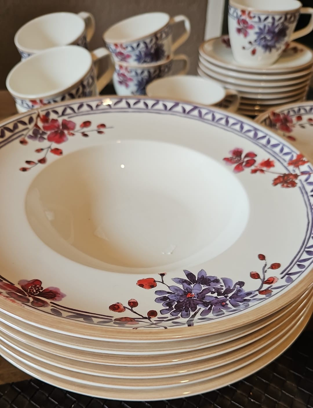 Frühstücksset für zwei Personen Artesano Provencal Lavendel von Villeroy & Boch (15146619535684)