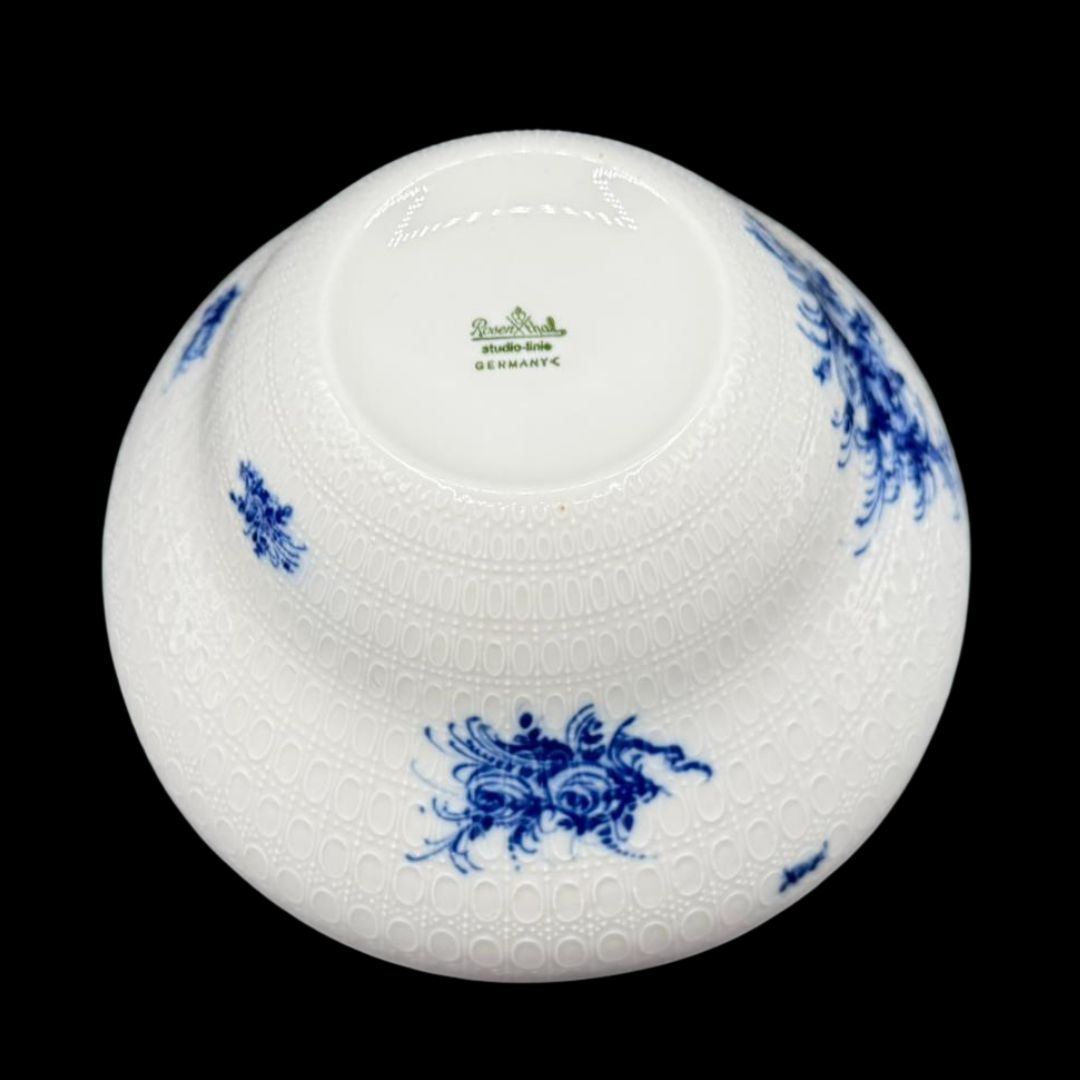 Rosenthal Romanze in blau: Schüssel / Servierschüssel 21,5 cm - neu