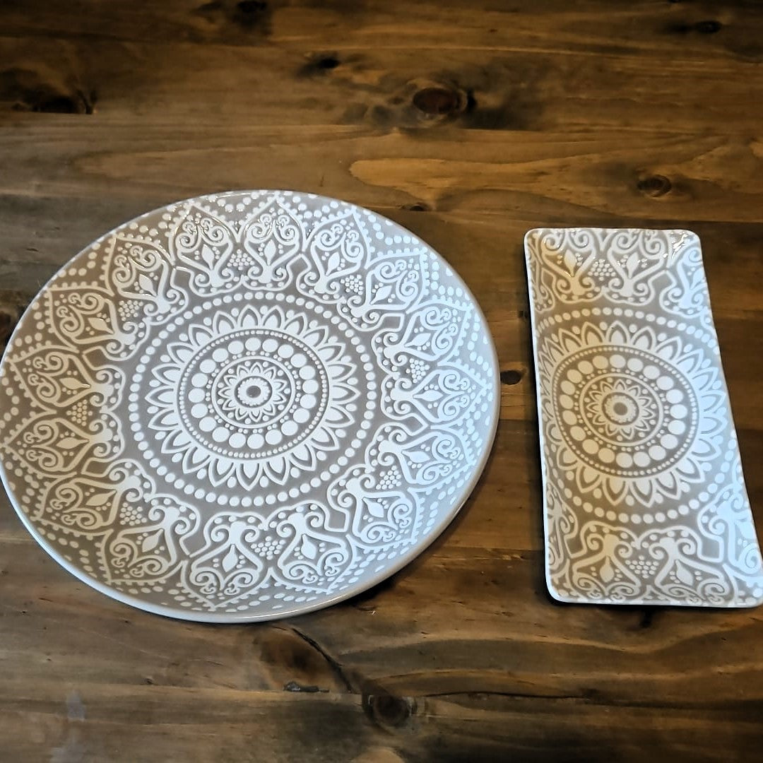 Boltze Home Design: Teller / Platzteller Shanaya - Mandala (14914421260612) (14914502394180) (14914574975300)