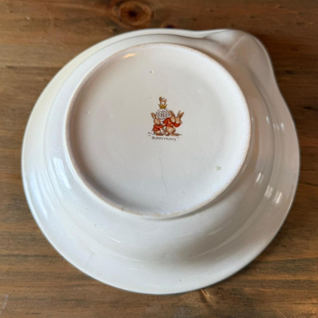 Royal Doulton Bunnykins: Wärmeteller / Kinderteller / Warmhalteteller (9442607432004)