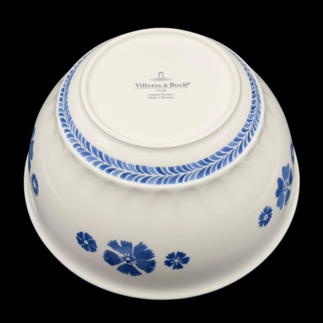 Villeroy & Boch Farmhouse Touch Blue Flowers: Schüssel / Servierschüssel 24 cm
