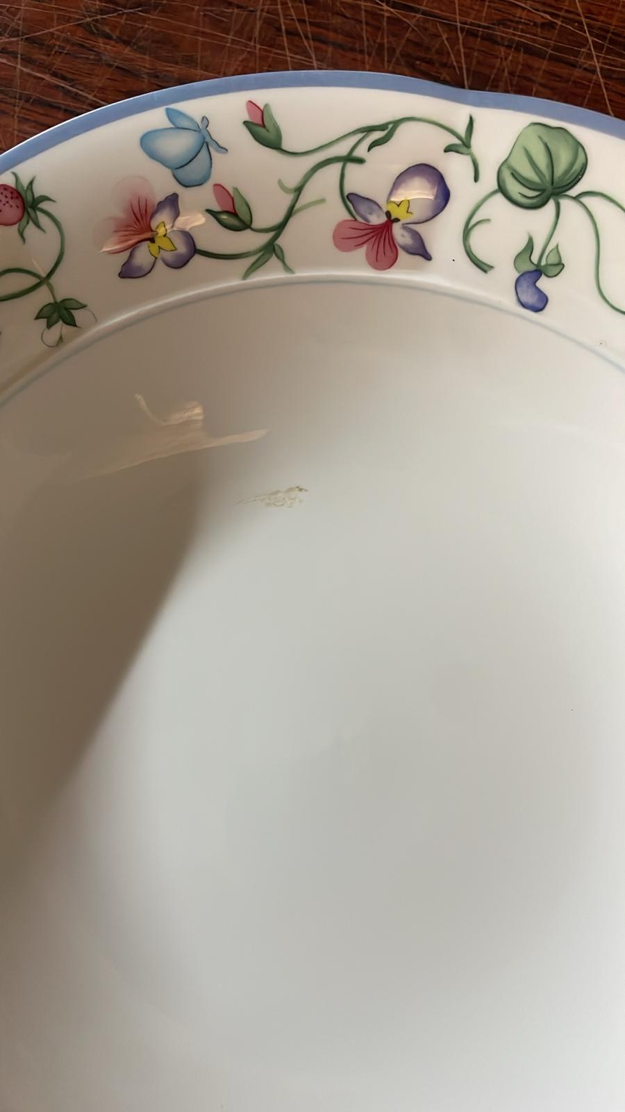 Villeroy & Boch Mariposa: Schüssel / Schale, flach - selten (9561287721284)