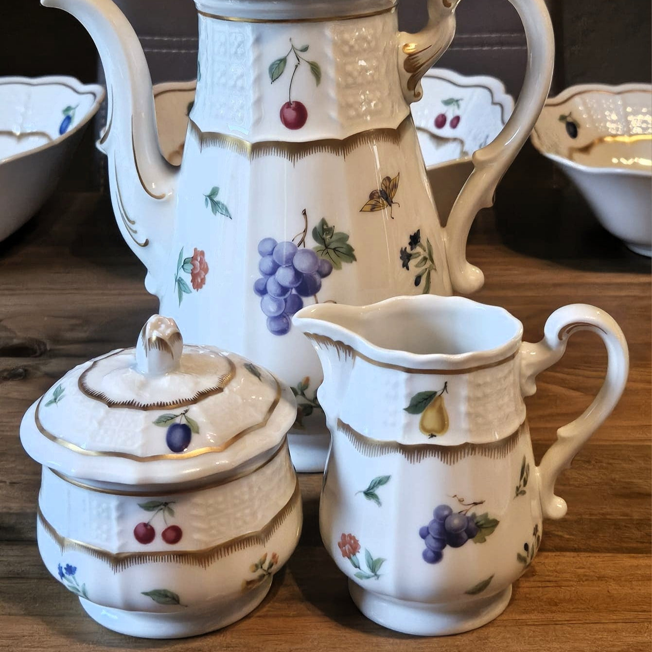 Villeroy & Boch Heinrich Bel Campo: Zuckerdose mit Deckel (9123420602692)