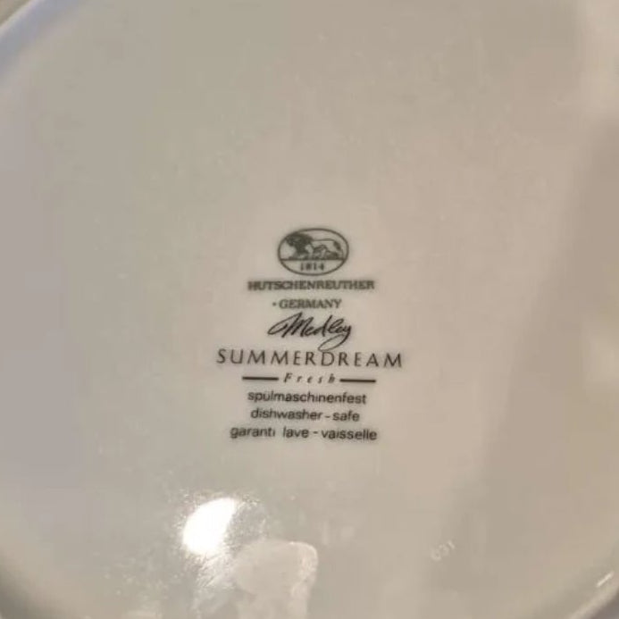 Hutschenreuther Medley Summerdream: Speiseteller / flacher Teller 25 cm - Fresh