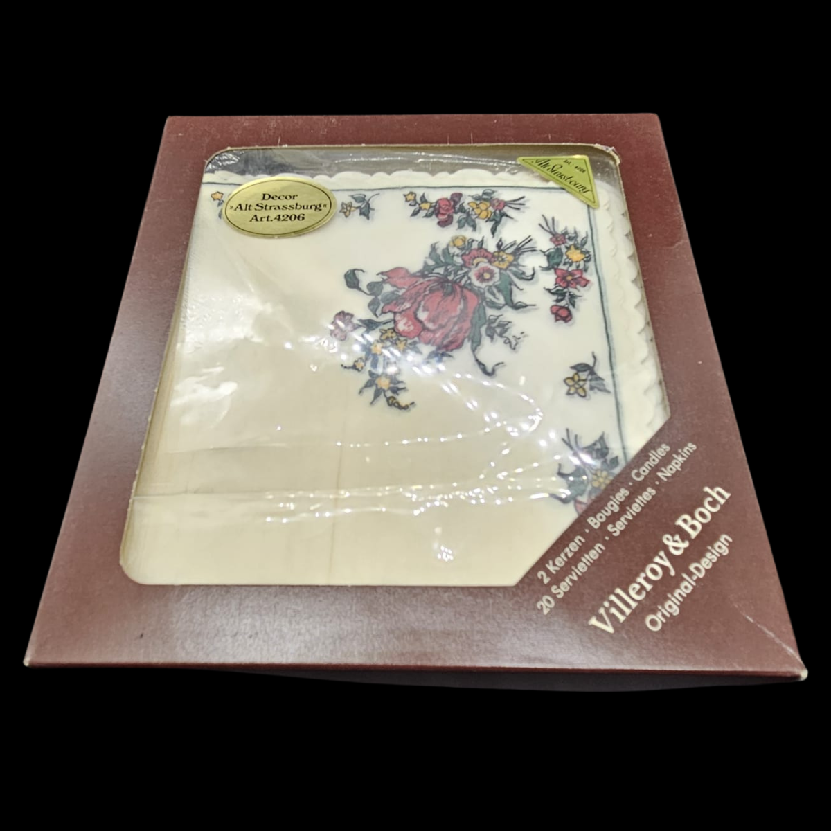 Villeroy & Boch Alt Strassburg: Servietten / Papierservietten - OVP (8862240145732)
