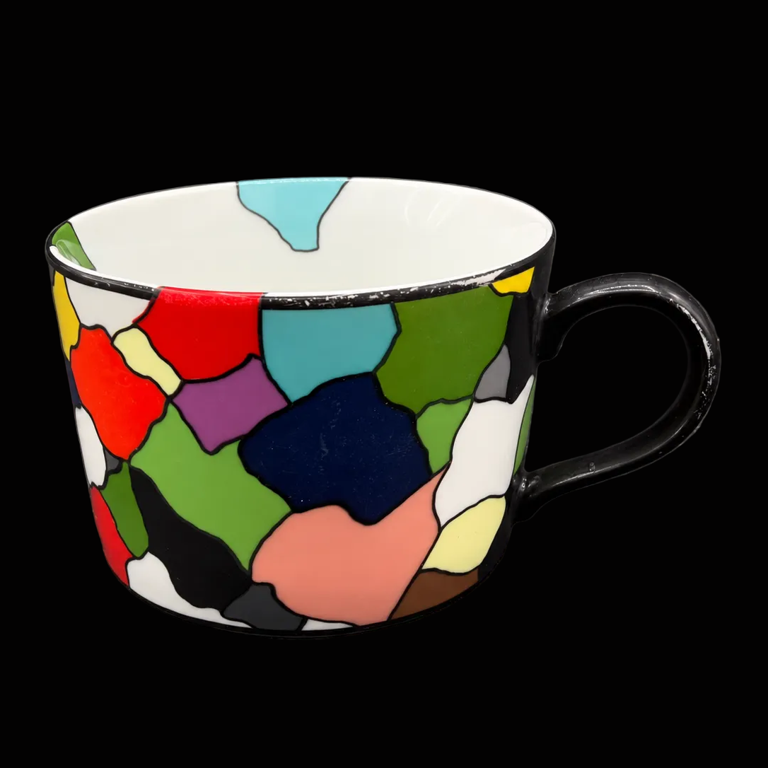 Taitu Dieci: Kaffeetasse / Teetasse / Tasse mit Unterteller