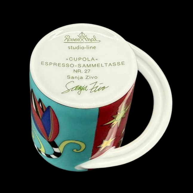 Rosenthal Studio Line Cupola: Mokkatasse / Espressotasse Sammeltasse Nr. 27
