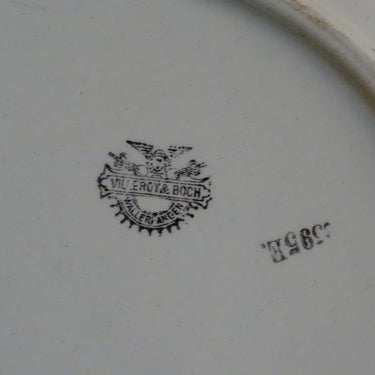 Villeroy & Boch Wallerfangen Pflaumendekor: Schale / Schüssel / Obstschale - ca 32 cm (7120769777801)