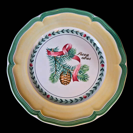 Villeroy & Boch French Garden: Kuchenteller Weihnachten / Noel / Christmas (7120925458569)
