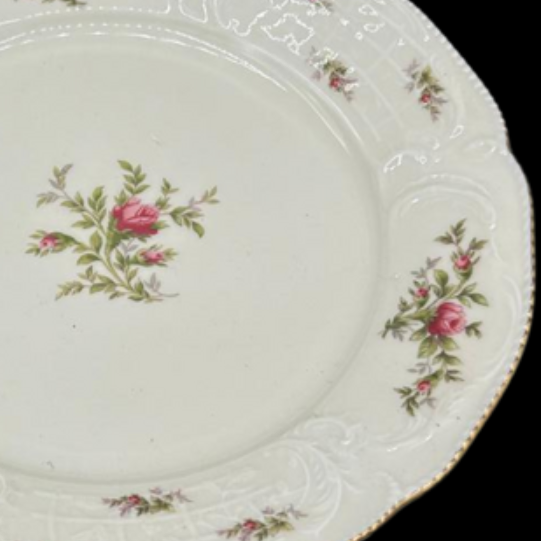 Rosenthal Classic Rose Moosrose: Kuchenteller / Frühstücksteller (7120943415433)