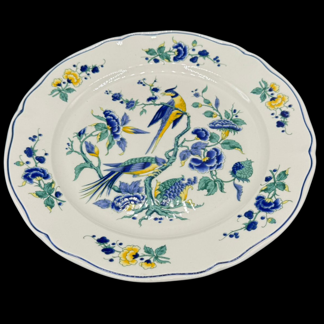 Villeroy & Boch Phoenix blau: Speiseteller / flacher Teller 27 cm (7120742350985)