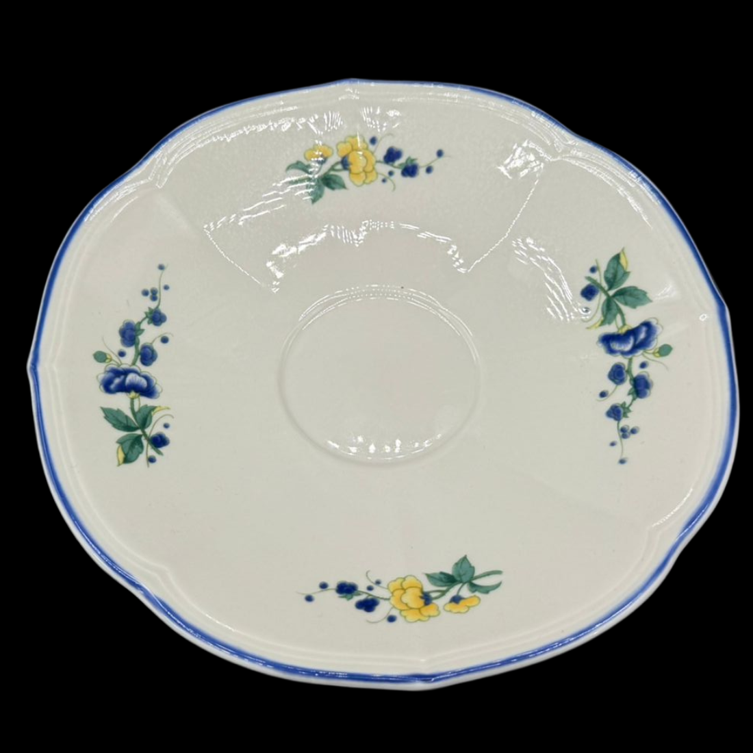 Villeroy & Boch Phoenix blau Malva: Unterteller / Untertasse - 15 cm (14890303488324)