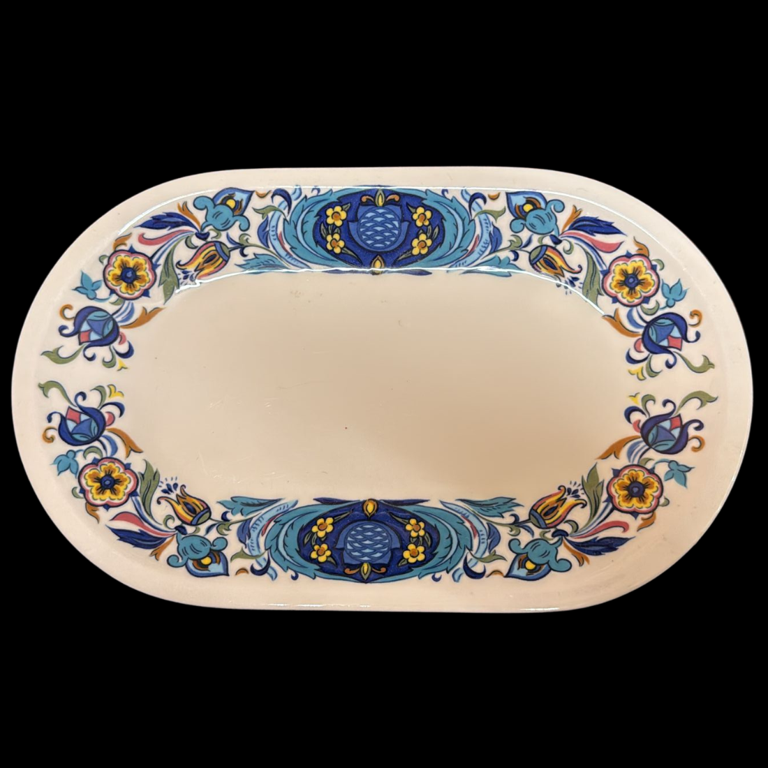 Villeroy & Boch Izmir 1973 (alt): Wurstplatte / Platte (14893353664836)