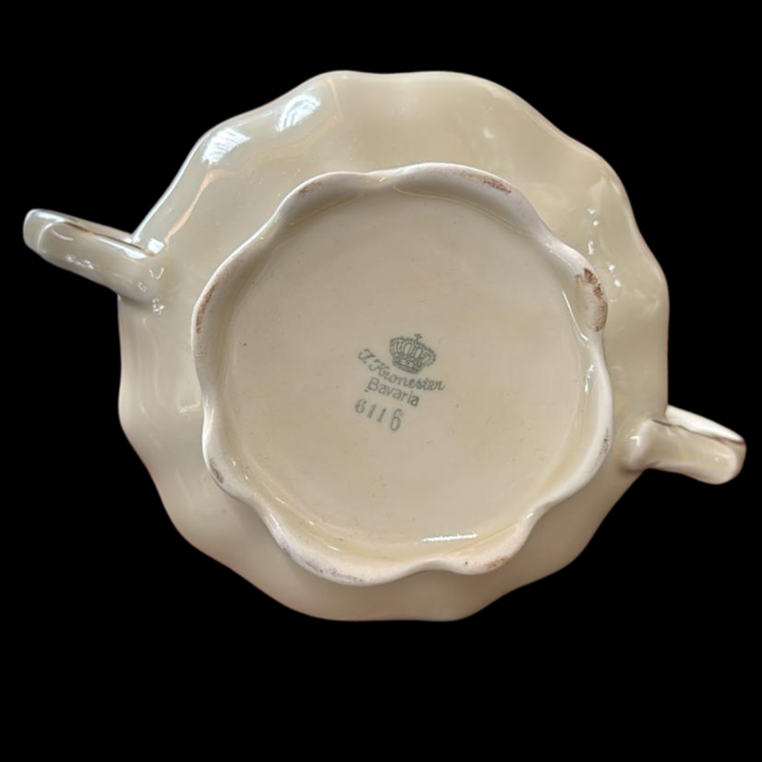K. Kronester bavaria 6116: Zuckerdose (14904265113924)