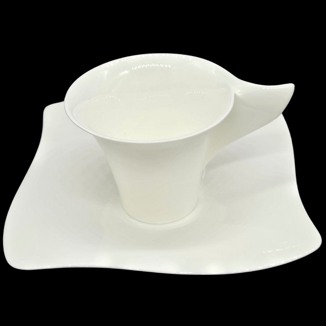 Villeroy & Boch New Wave Innova: Kaffeetasse / Tasse mit Unterteller (14920246264132)