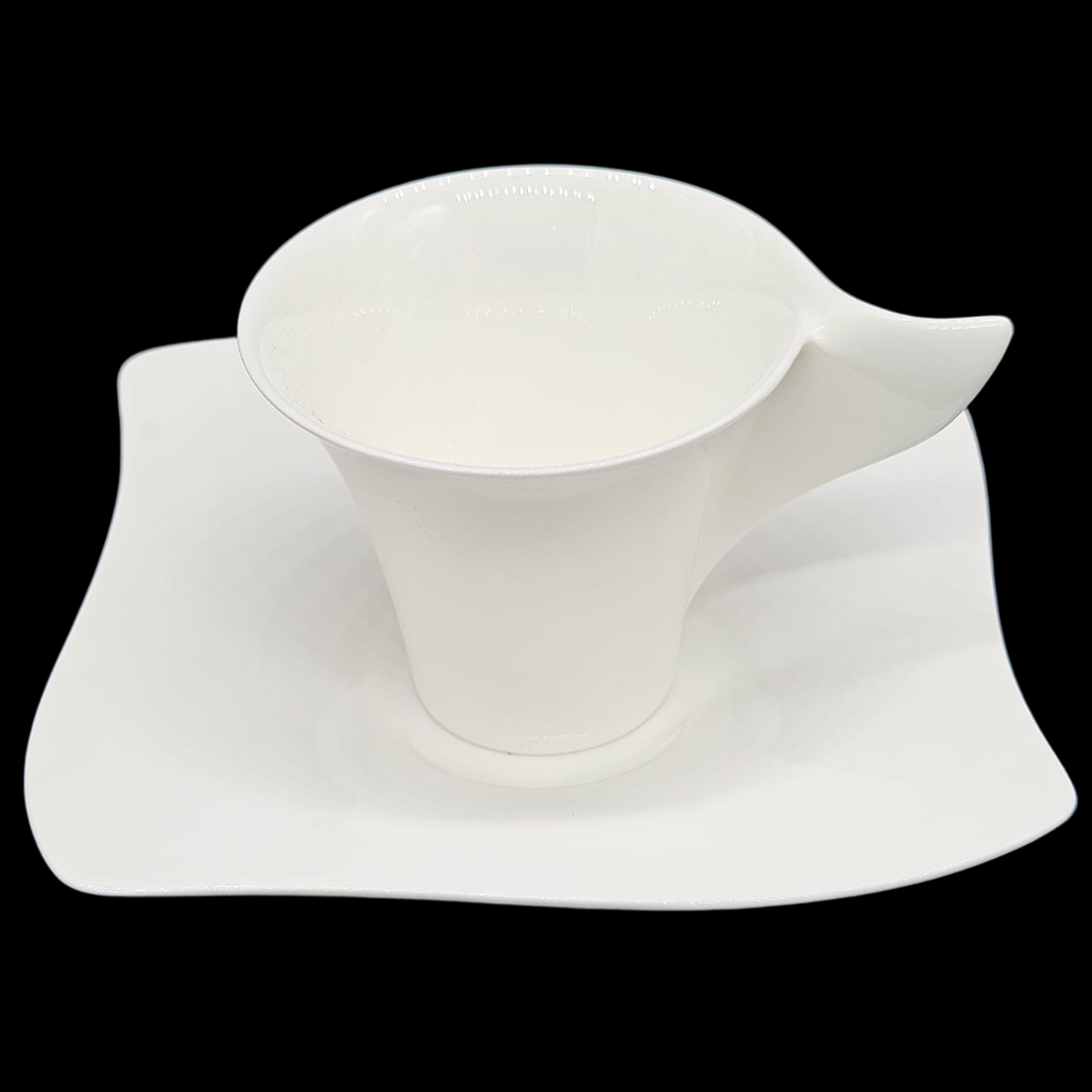 Villeroy & Boch New Wave Innova: Mokkatasse / Espressotasse mit Unterteller (14920252588356)