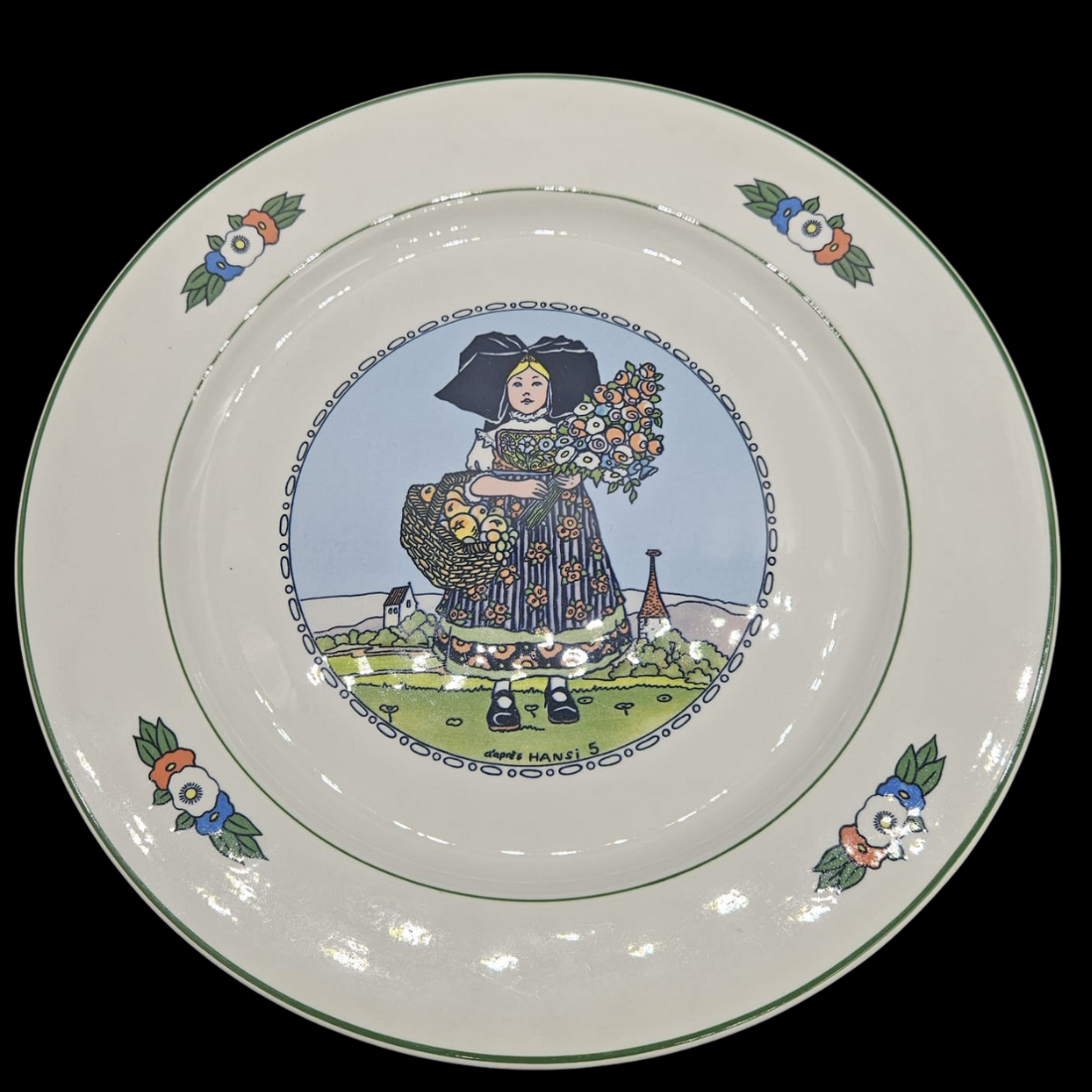 Villeroy & Boch Hansi d´alsace: Speiseteller / flacher Teller "Herbst" (14920509817156)
