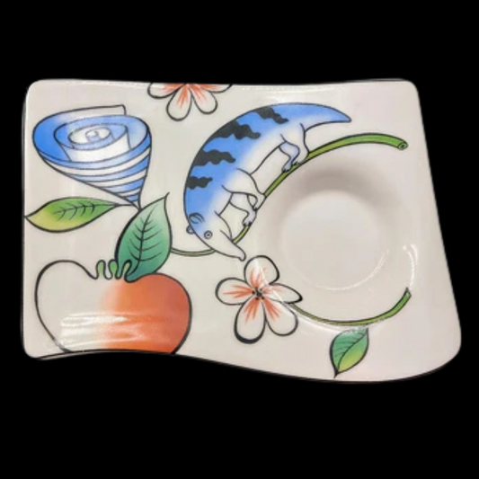 Villeroy & Boch New Wave Jungle: Partyplate / Unterteller / Untertasse (7121118232713)