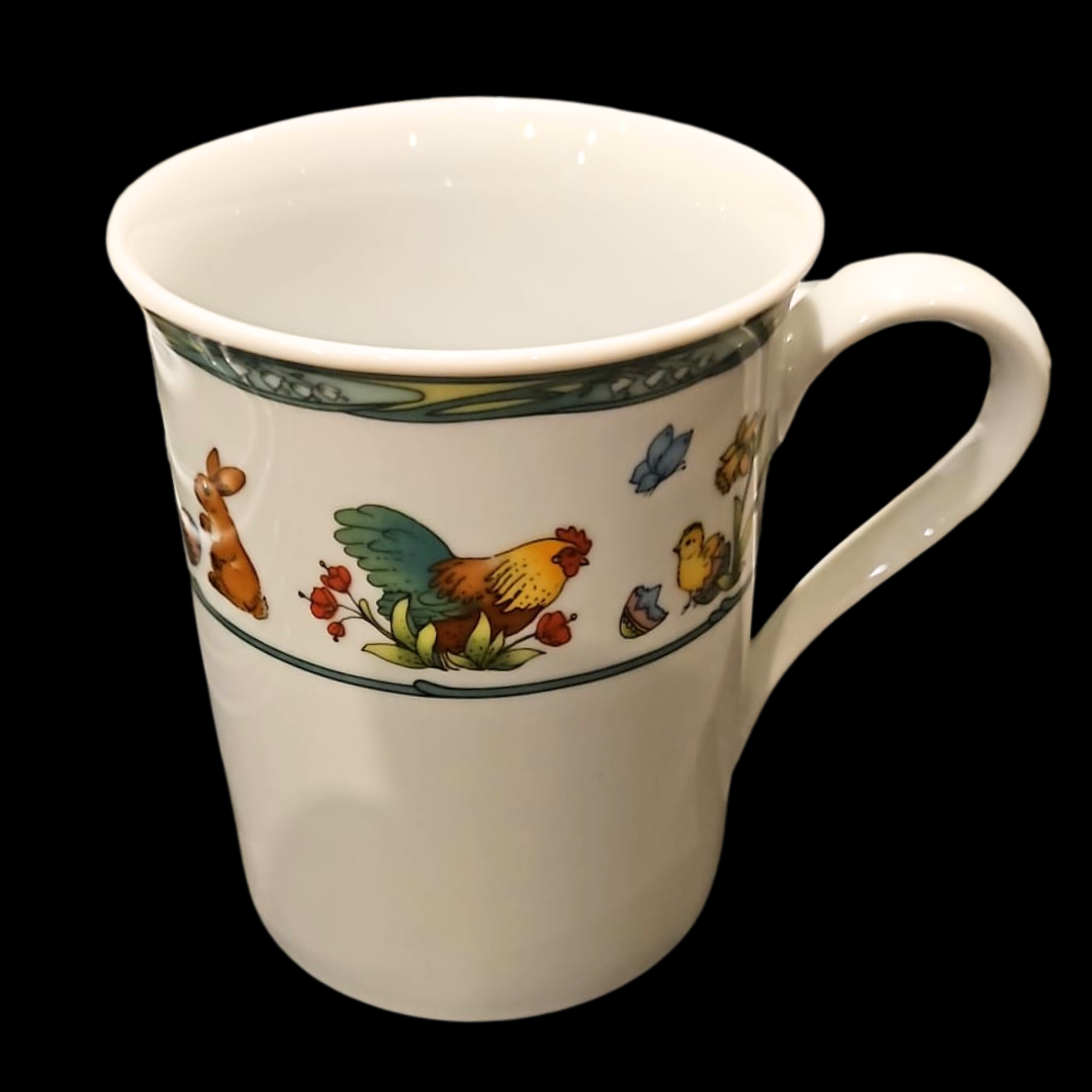 Hutschenreuther Louvre: Kaffeebecher / Henkelbecher Frühlingsservice / Ostern - neuwertig (Kopie) (15034800177476)