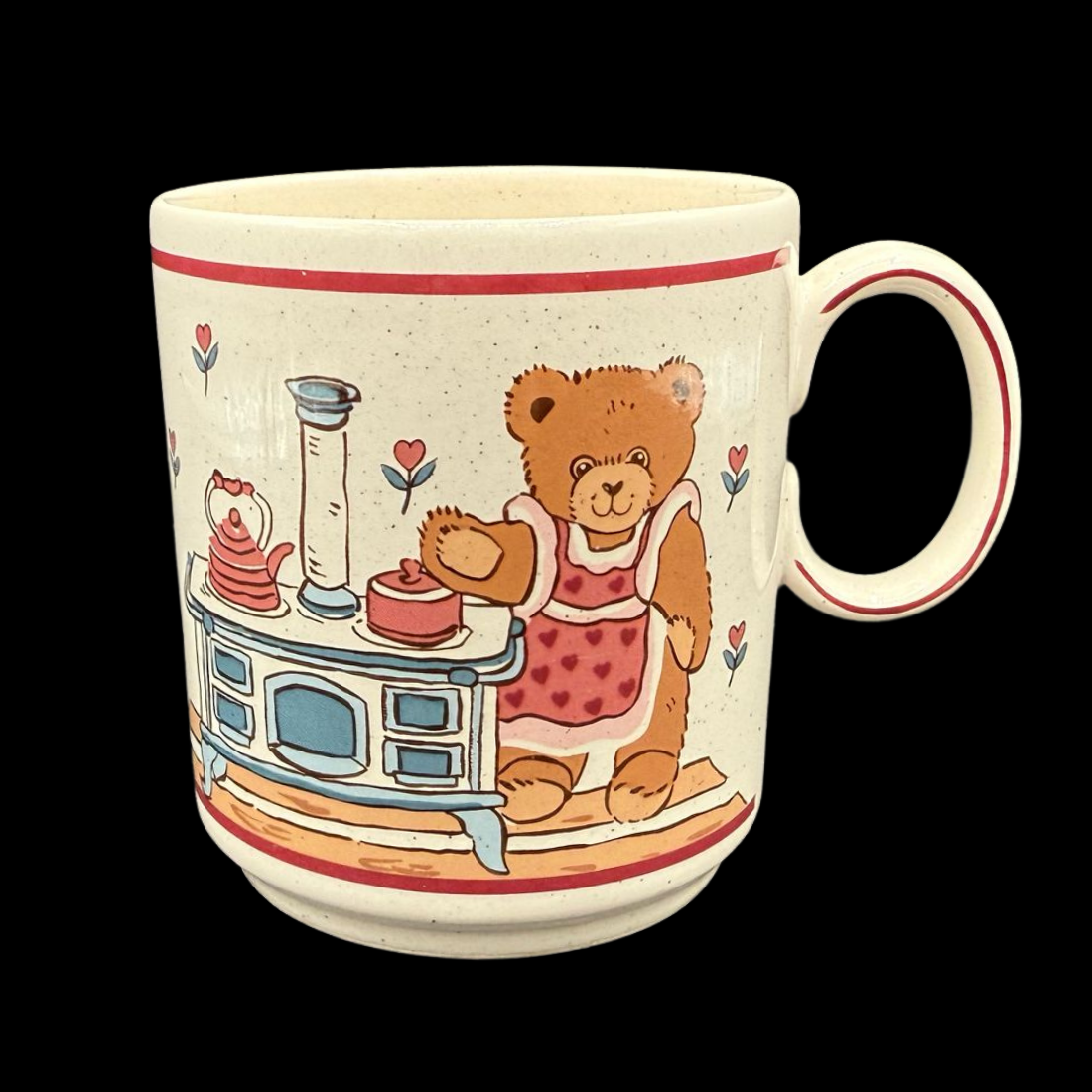 Pfalzkeramik Bärenliebe: Henkelbecher / Kaffeebecher - Motiv 6 (15067114176836)
