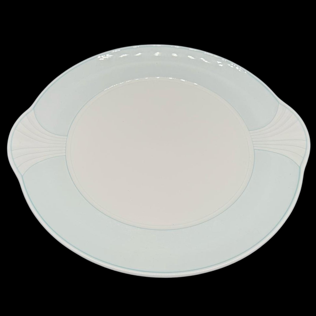 Villeroy & Boch Delta: Kuchenplatte / Tortenplatte mit Griffen (15037604495684)