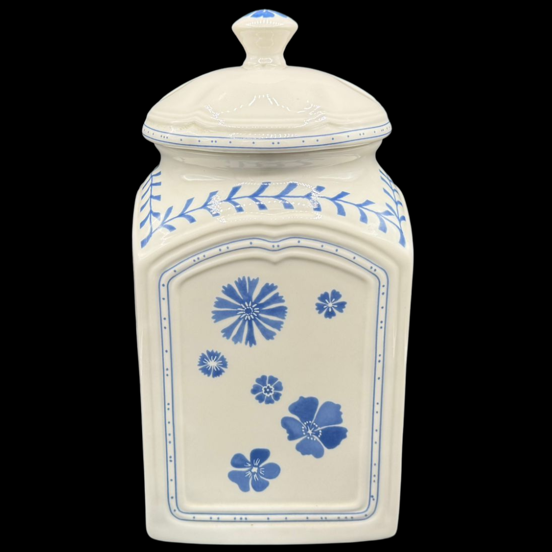 Villeroy & Boch Farmhouse Touch Blueflowers Charm: Vorratsdose (15149440401732)