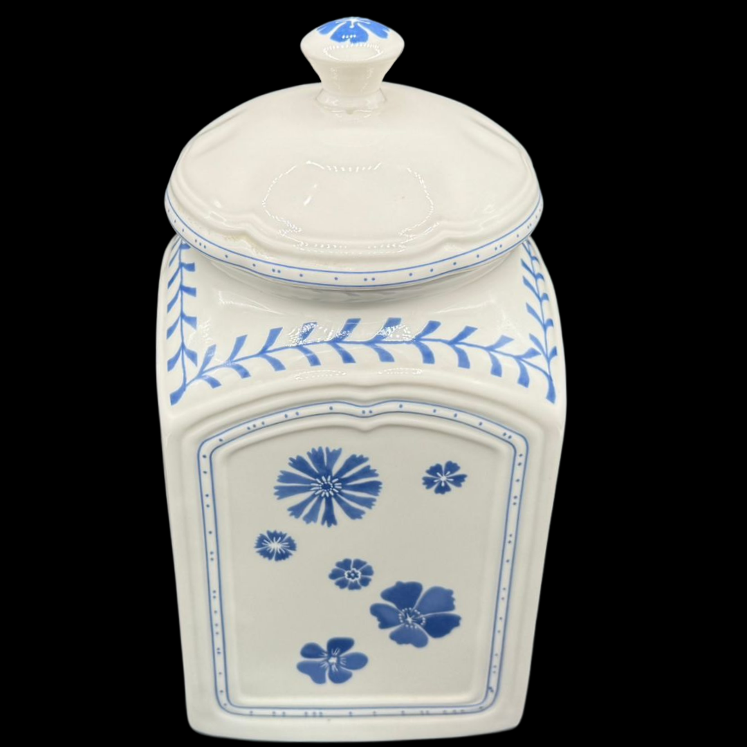 Villeroy & Boch Farmhouse Touch Blueflowers Charm: Vorratsdose (15149440401732)