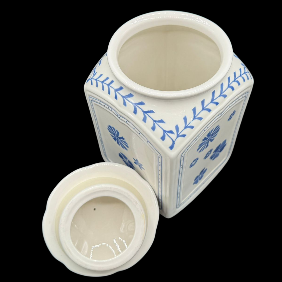 Villeroy & Boch Farmhouse Touch Blueflowers Charm: Vorratsdose (15149440401732)
