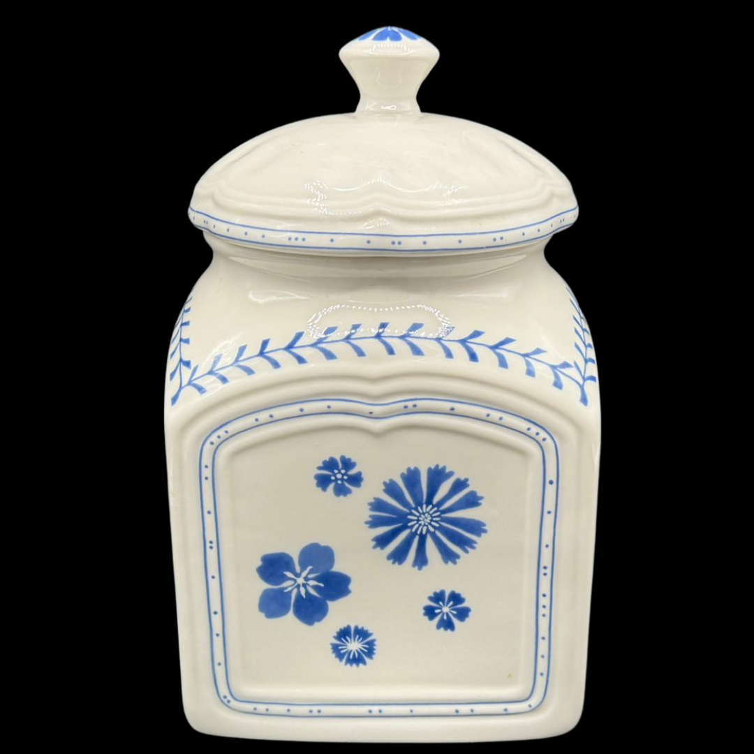 Villeroy & Boch Farmhouse Touch Blueflowers Charm: Vorratsdose (15149451575620)