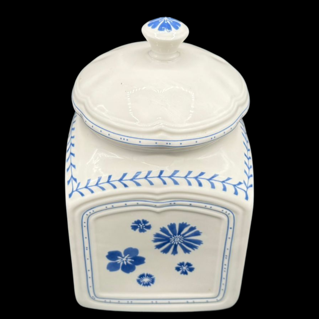 Villeroy & Boch Farmhouse Touch Blueflowers Charm: Vorratsdose (15149451575620)