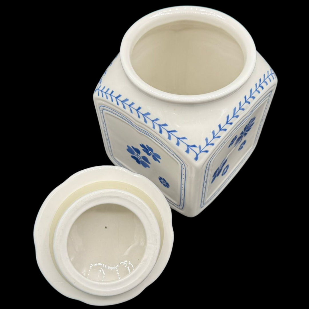Villeroy & Boch Farmhouse Touch Blueflowers Charm: Vorratsdose (15149451575620)