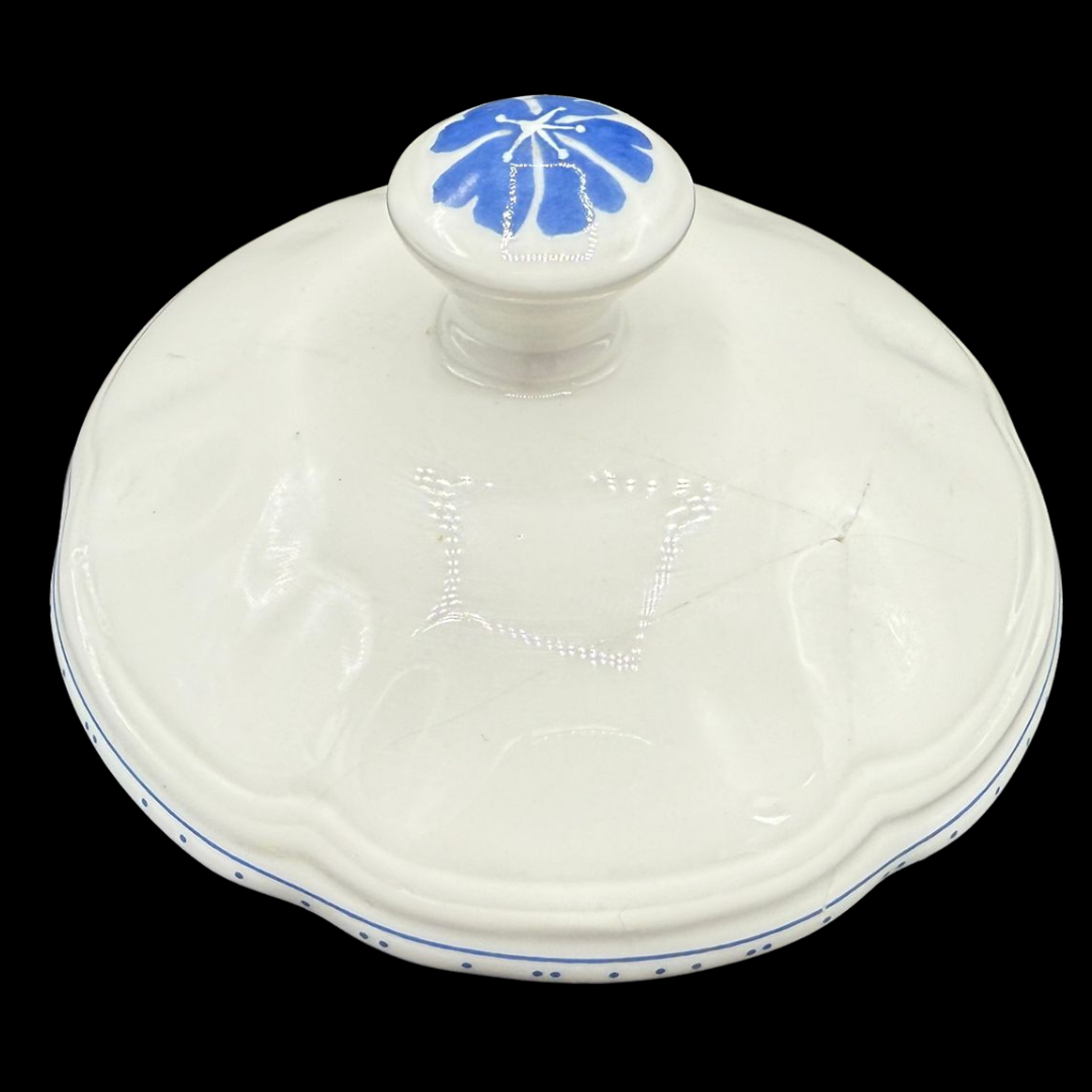 Villeroy & Boch Farmhouse Touch Blueflowers Charm: Vorratsdose (15149451575620)