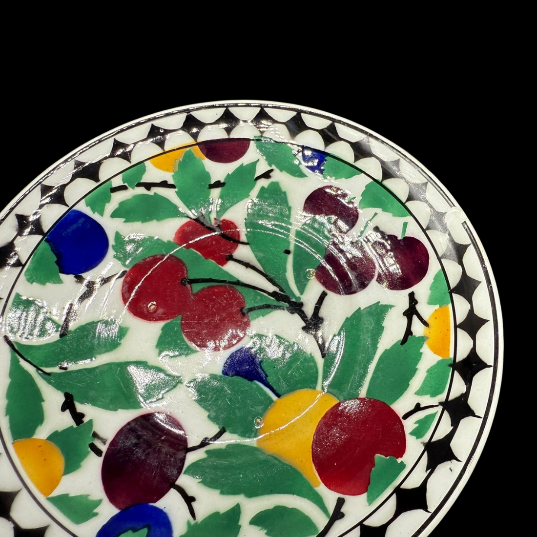 Villeroy & Boch Pflaumendekor: Unterteller / Untertasse - Beschreibung (15151104524612)