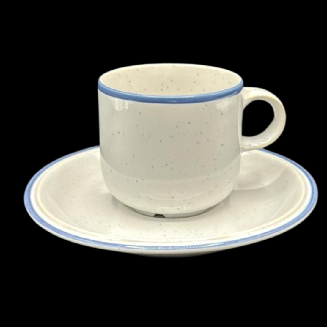 Thomas Family Blue: Kaffeetasse / Tasse mit Unterteller (15179692015940)
