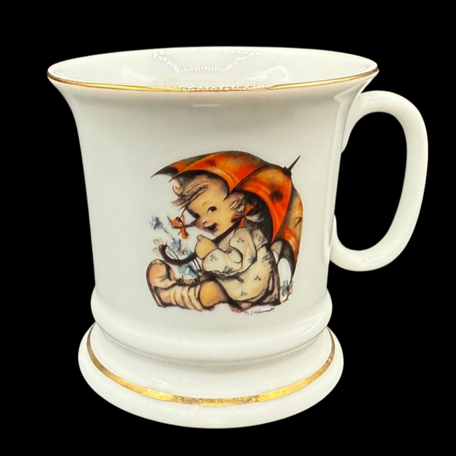 Reutter Porzellan J.M Hümmel: Henkelbecher / Kaffeebecher - Umbrella Girl (15202368586052)