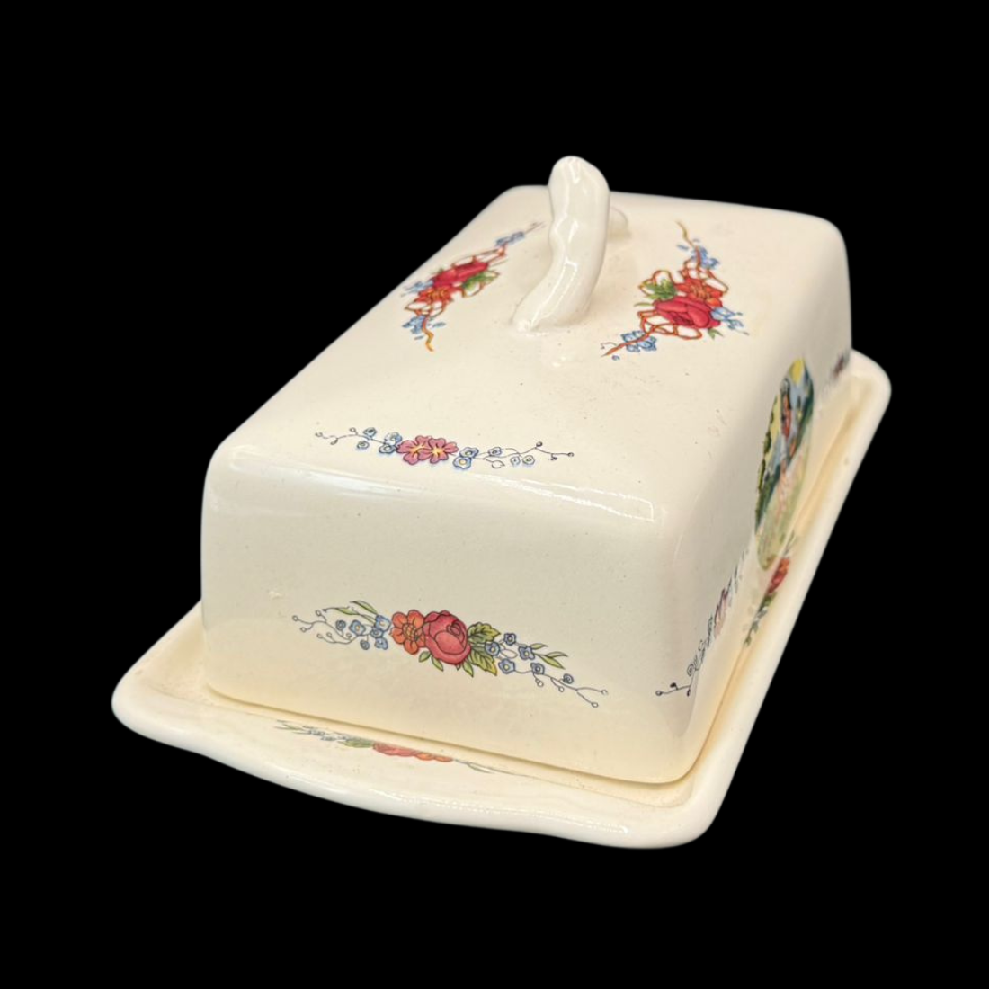 Sarreguemines Obernai France: Butterdose (15237325619524)