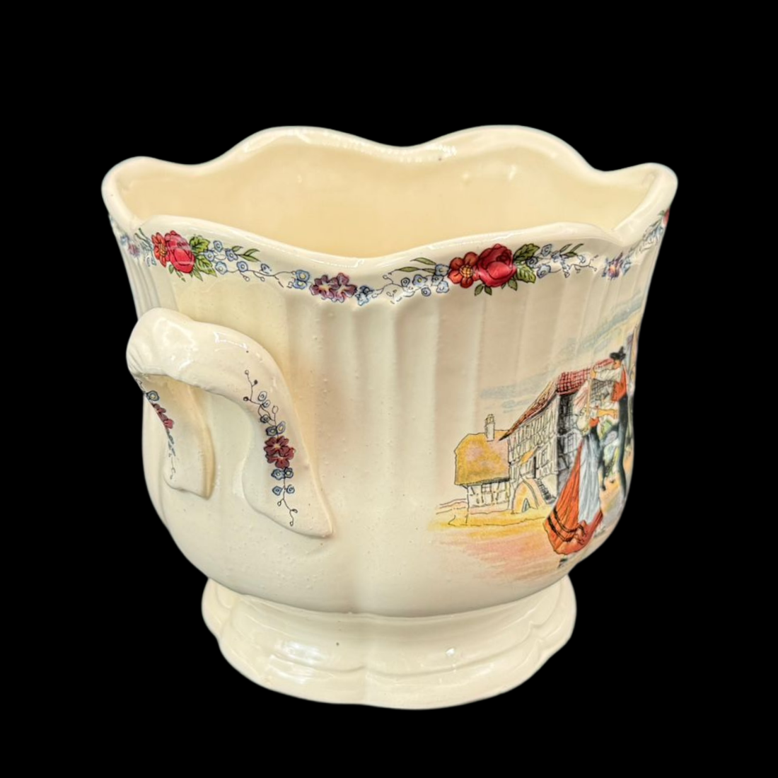 Sarreguemines Obernai France: Vase (15237342429508)