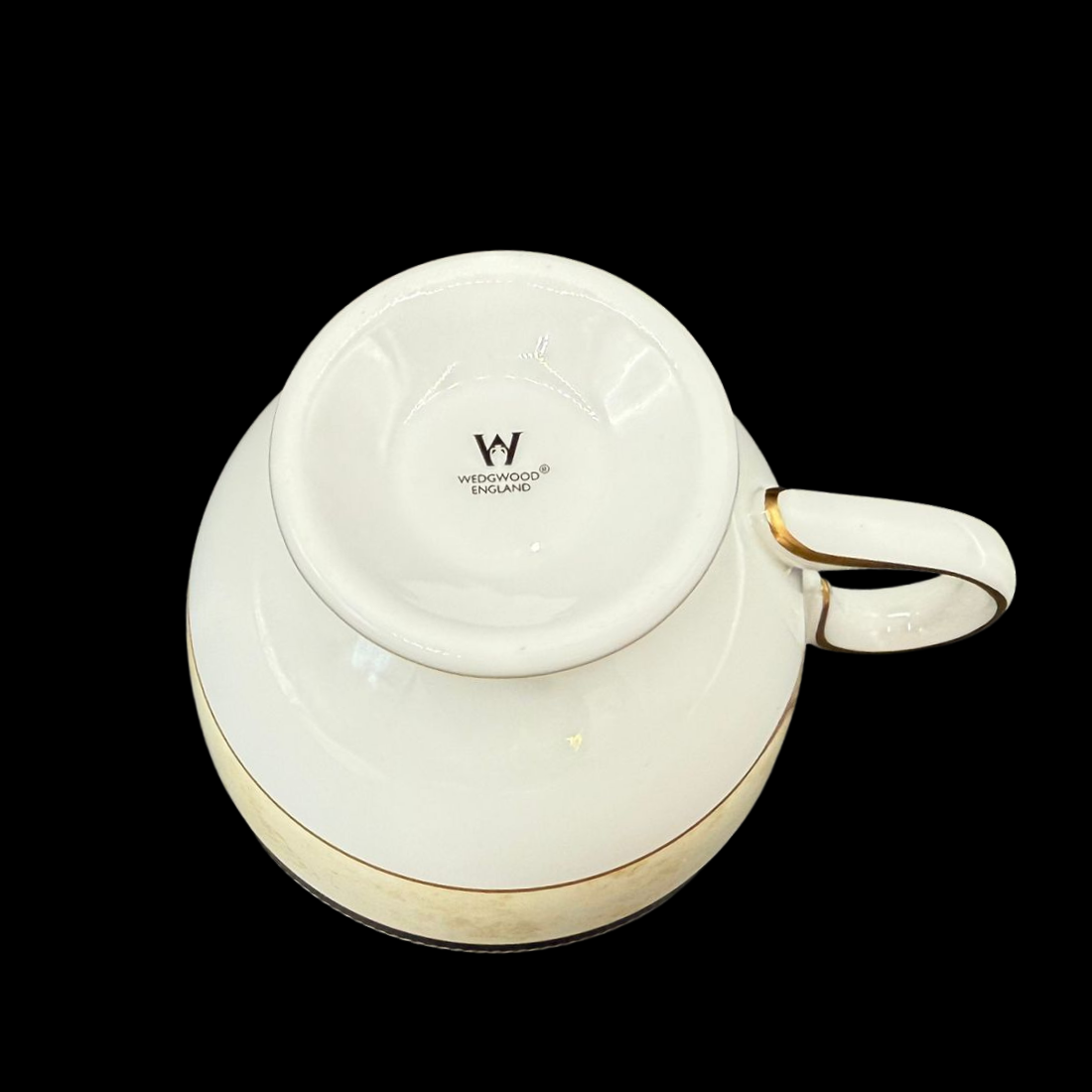Wedgwood Cornucopia: Kaffeetasse / Tasse mit Unterteller - neu (15239610859844)