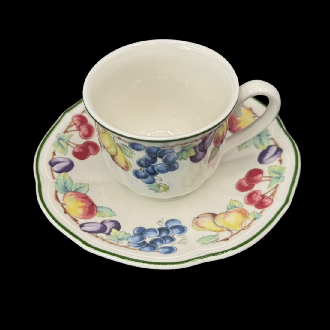 Villeroy & Boch Melina: Mokkatasse / Espressotasse mit Unterteller (15251840860484)
