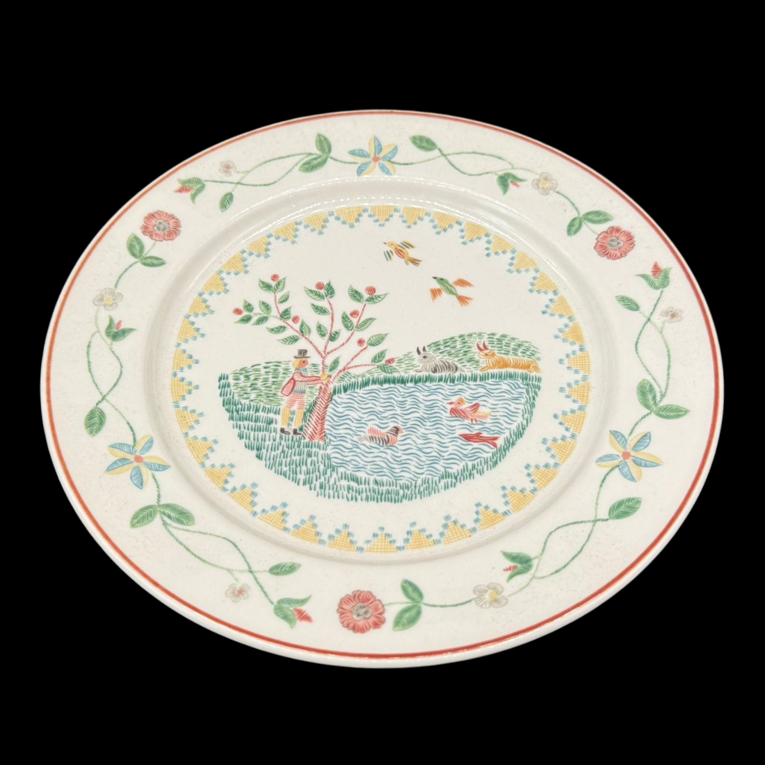 Villeroy & Boch American Sampler: Kuchenteller / Frühstücksteller / Dessertteller - Beschreibung (7120706175113)