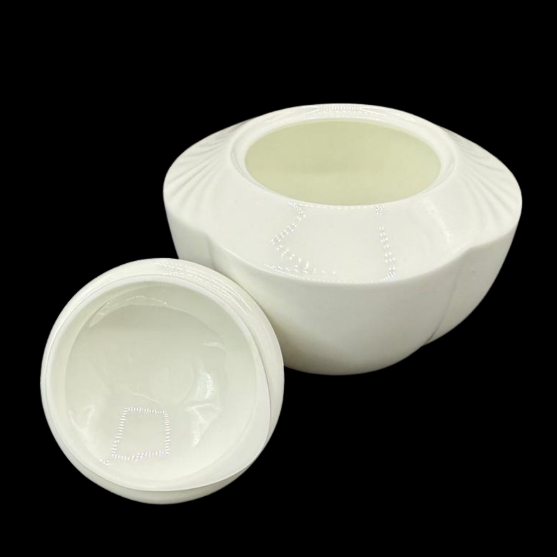 Villeroy & Boch Arco weiss: Zuckerdose mit Deckel - neuwertig (7120931455113)