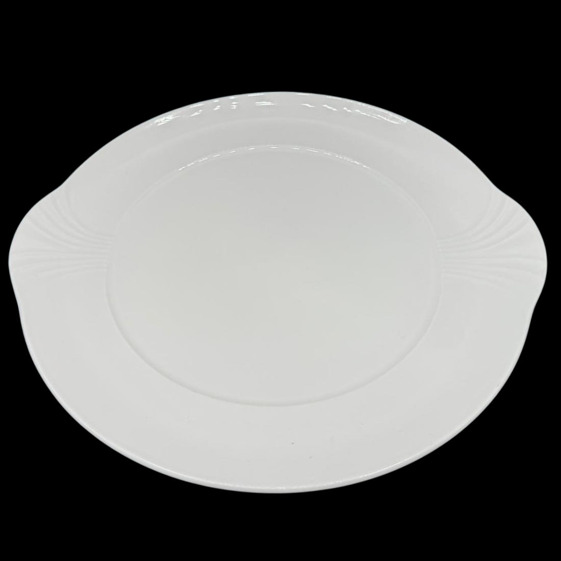 Villeroy & Boch Arco Weiss: Kuchenplatte / Tortenplatte mit Griffe (14903230234948)