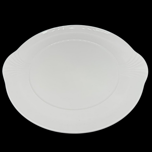 Villeroy & Boch Arco Weiss: Kuchenplatte / Tortenplatte mit Griffe (14903230234948)