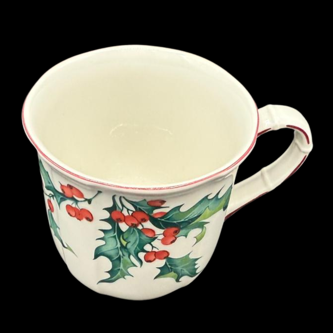 Villeroy & Boch Holly: Henkelbecher / Kaffeebecher - Weihnachten (15263432016196)