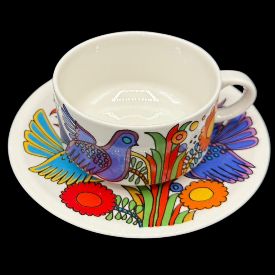 Villeroy & Boch Acapulco: Teetasse / Tasse mit Unterteller - 9 cm (7120701292681)